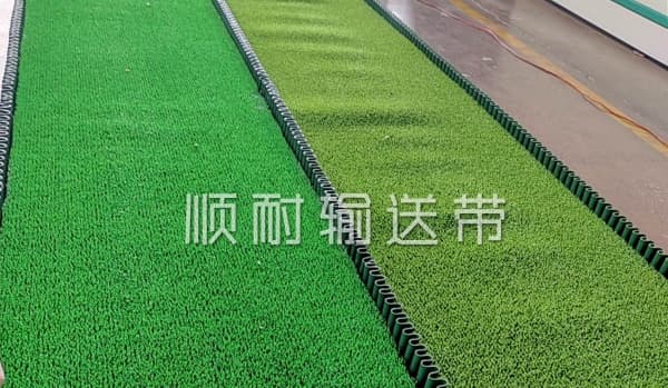 淘金船用淘金草输送带|顺耐输送带机械行业定制款