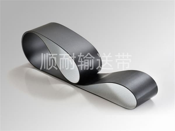 黑色哑光输送带|顺耐输送带物流行业定制款